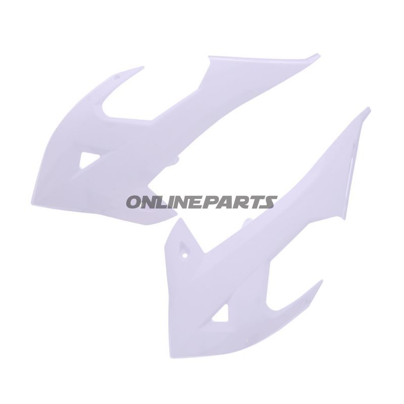 Radiator Scoops Whitekit