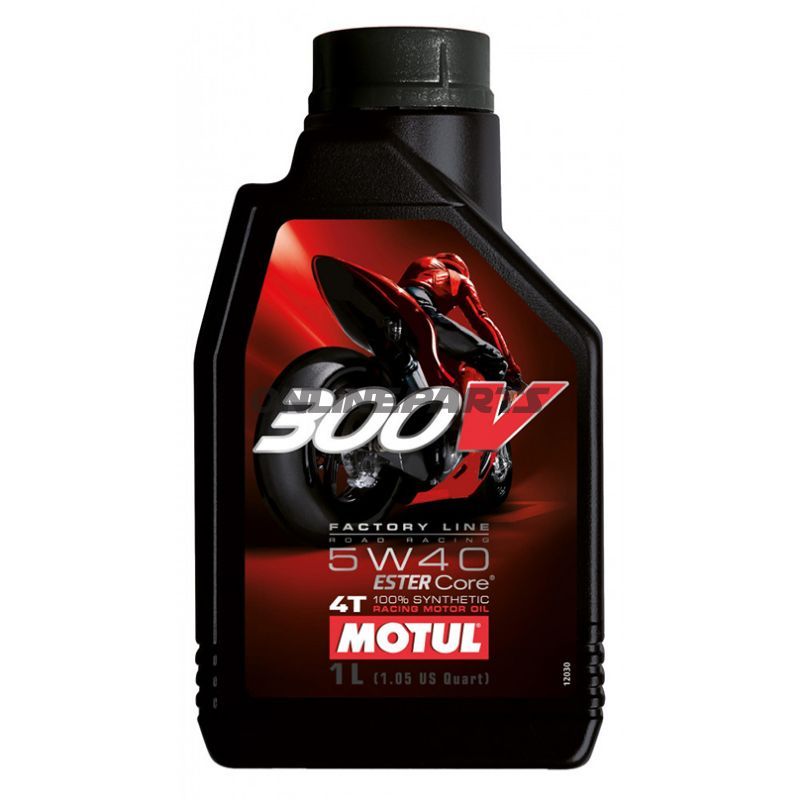 Engine Oil 5W40 4-Stroke 1L Motulsynthetic 300V Fl Road Racing