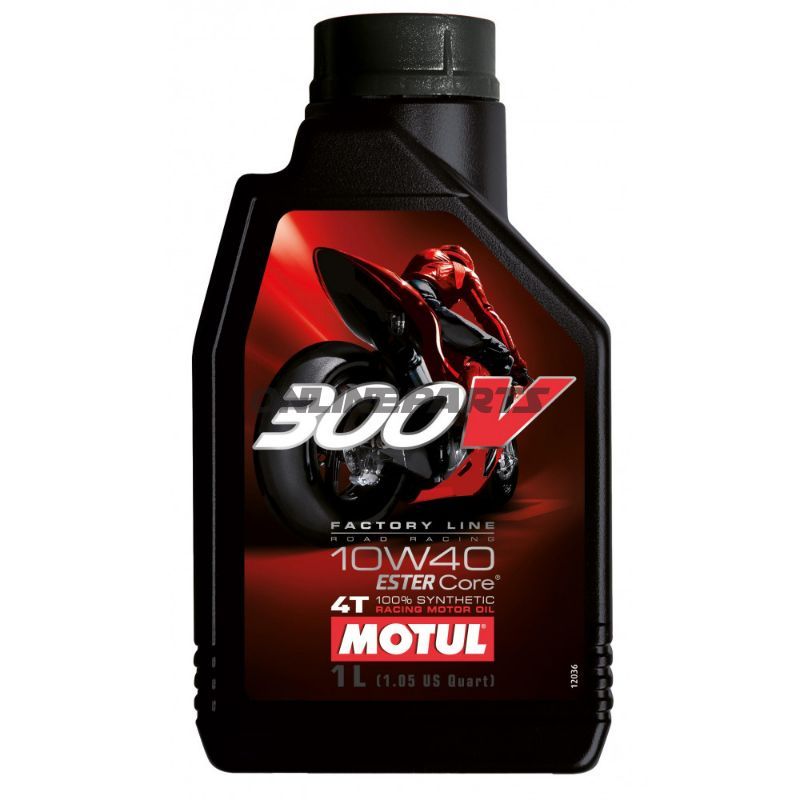 Engine Oil 10W40 4-Stroke 1L Motulsynthetic 300V Fl Road Racing
