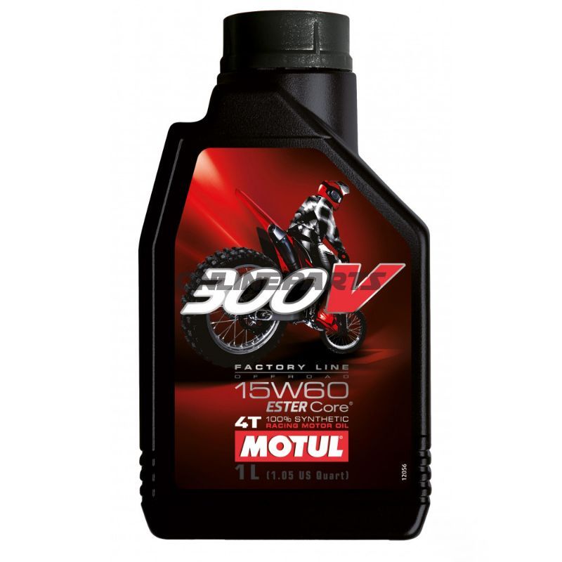 Engine Oil 15W60 4-Stroke 1L Motulsynthetic 300V Fl Open Road