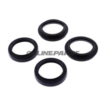 Oil Seal Kit Fork All Balls Racing43x55x11/13.7 With Dust Cap