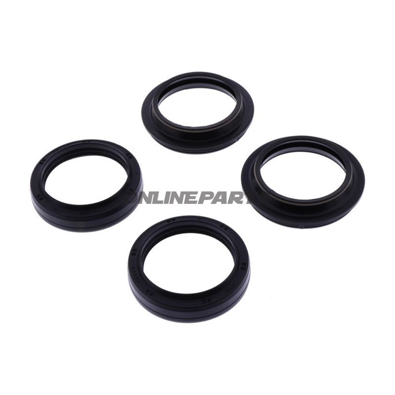 Oil Seal Kit Fork All Balls Racing43x55x11/13.7 With Dust Cap