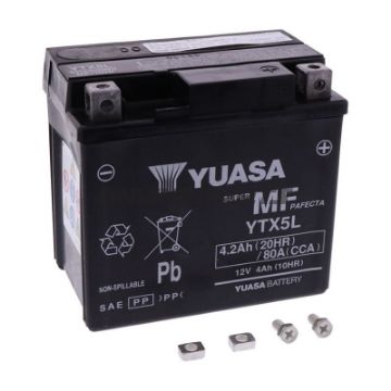 Battery Motorcycle Ytx5l Wet Yualternative: 7073968