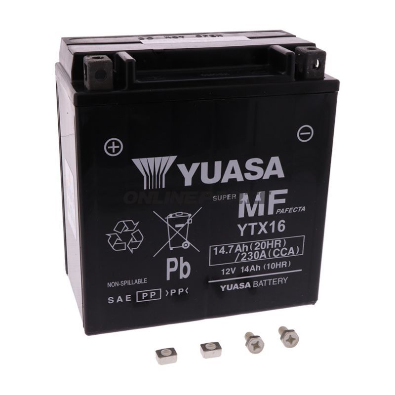 Battery Motorcycle Ytx16 Wet Yualternative: 7073778