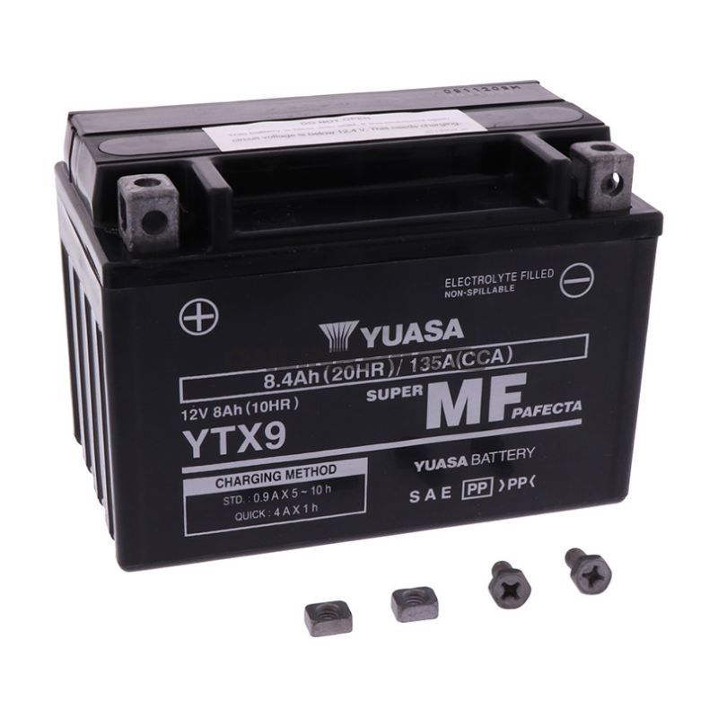 Battery Motorcycle Ytx9 Wet Yualternative: 7073935