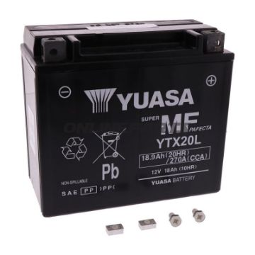 Battery Motorcycle Ytx20l Wet Yualternative: 7073976