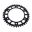 Rear Sprocket Aluminium 40 Tooth Pitch 520 Blackjt Inner Diameter 125 Bolt Spacing 150