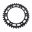 Rear Sprocket Aluminium 38 Tooth Pitch 520 Blackjt Inner Diameter 125 Bolt Spacing 150