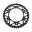 Rear Sprocket Aluminium 46 Tooth Pitch 520 Blackjt Inner Diameter 125 Bolt Spacing 153