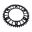 Rear Sprocket Aluminium 44 Tooth Pitch 520 Blackjt Inner Diameter 125 Bolt Spacing 153