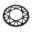 Rear Sprocket Aluminium 52 Tooth Pitch 520 Blackjt Inner Diameter 130 Bolt Spacing 150