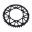 Rear Sprocket Aluminium 51 Tooth Pitch 520 Blackjt Inner Diameter 130 Bolt Spacing 150