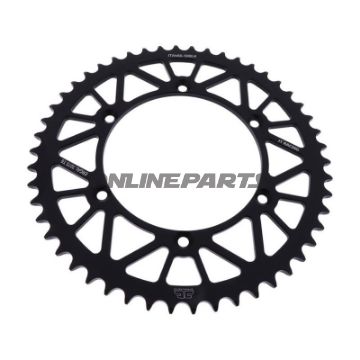 Rear Sprocket Aluminium 50 Tooth Pitch 520 Blackjt Inner Diameter 134 Bolt Spacing 150