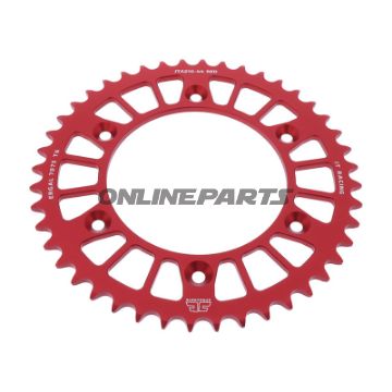 Rear Sprocket Aluminium 44 Tooth Pitch 520 Redjt Inner Diameter 125 Bolt Spacing 153