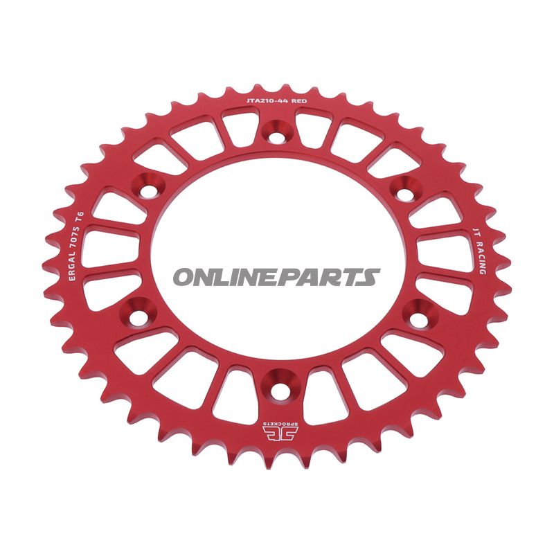 Rear Sprocket Aluminium 44 Tooth Pitch 520 Redjt Inner Diameter 125 Bolt Spacing 153