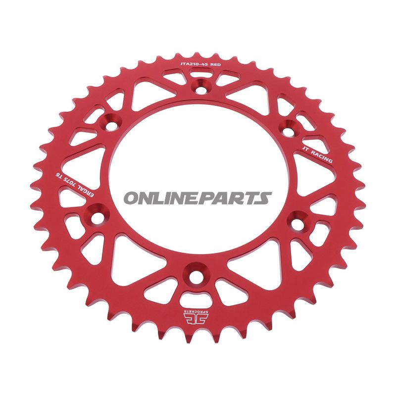 Rear Sprocket Aluminium 45 Tooth Pitch 520 Redjt Inner Diameter 125 Bolt Spacing 153