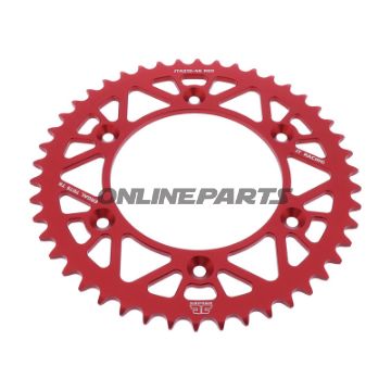 Rear Sprocket Aluminium 46 Tooth Pitch 520 Redjt Inner Diameter 125 Bolt Spacing 153