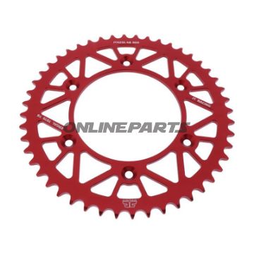 Rear Sprocket Aluminium 48 Tooth Pitch 520 Redjt Inner Diameter 125 Bolt Spacing 153