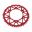 Rear Sprocket Aluminium 49 Tooth Pitch 520 Redjt Inner Diameter 125 Bolt Spacing 153