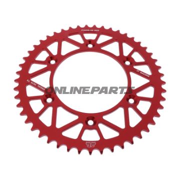 Rear Sprocket Aluminium 49 Tooth Pitch 520 Redjt Inner Diameter 125 Bolt Spacing 153