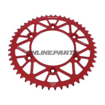Rear Sprocket Aluminium 50 Tooth Pitch 520 Redjt Inner Diameter 125 Bolt Spacing 153