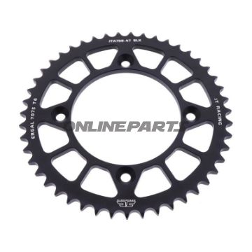 Rear Sprocket Aluminium 47 Tooth Pitch 428 Blackinner Diameter 100 Bolt Spacing 120