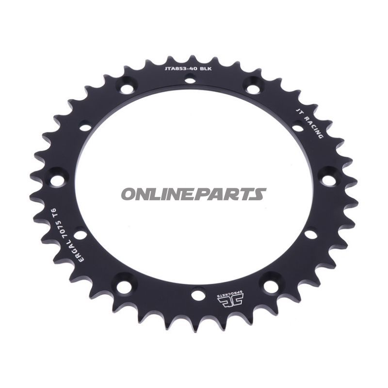 Rear Sprocket Aluminium 40 Tooth Pitch 520 Blackjt Inner Diameter 152 Bolt Spacing 175