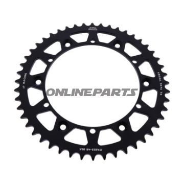 Rear Sprocket Aluminium 48 Tooth Pitch 520 Blackjt Inner Diameter 152 Bolt Spacing 175