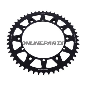 Rear Sprocket Aluminium 50 Tooth Pitch 520 Blackjt Inner Diameter 152 Bolt Spacing 175