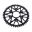 Rear Sprocket Aluminium 45 Tooth Pitch 520 Blackinner Diameter 063 Bolt Spacing 110