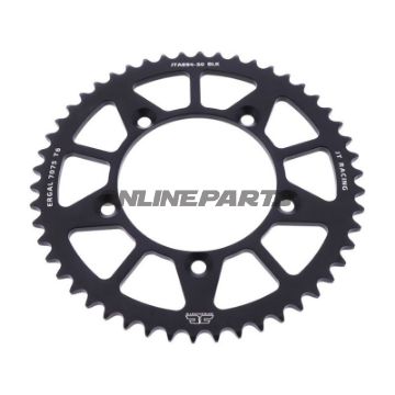 Rear Sprocket Aluminium 50 Tooth Pitch 420 Blackjt Inner Diameter 098 Bolt Spacing 115