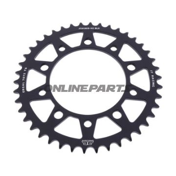 Rear Sprocket Aluminium 42 Tooth Pitch 520 Blackjt Inner Diameter 112 Bolt Spacing 138