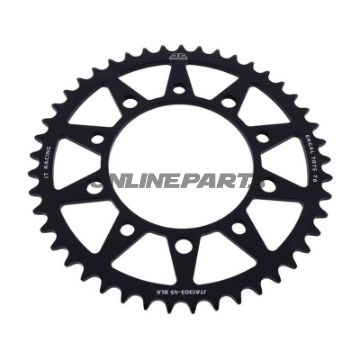 Rear Sprocket Aluminium 45 Tooth Pitch 520 Blackjt Inner Diameter 112 Bolt Spacing 138