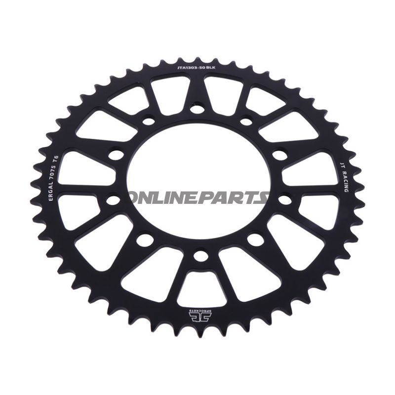 Rear Sprocket Aluminium 50 Tooth Pitch 520 Blackjt Inner Diameter 112 Bolt Spacing 138