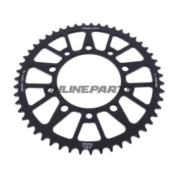 Rear Sprocket Aluminium 51 Tooth Pitch 520 Blackjt Inner Diameter 112 Bolt Spacing 138