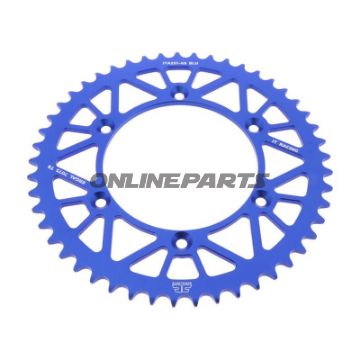 Rear Sprocket Aluminium 49 Tooth Pitch 520 Bluejt Inner Diameter 130 Bolt Spacing 150
