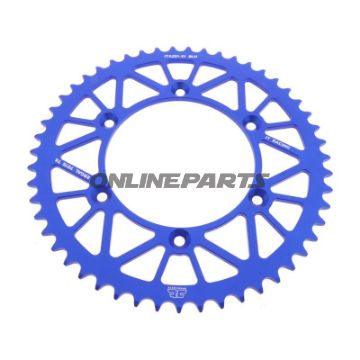 Rear Sprocket Aluminium 51 Tooth Pitch 520 Bluejt Inner Diameter 130 Bolt Spacing 150