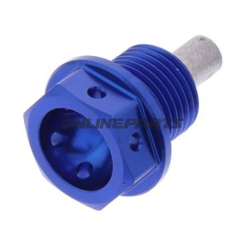 Sump Bolt Magnetic Boltm14x1.25Mm 12Mm Alu Rac Blue