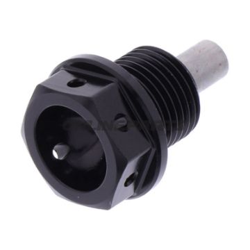Sump Bolt Magnetic Boltm14x1.25Mm 12Mm Alu Rac Black