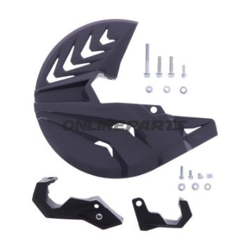 Brake Disc & Fork Protectors Utgr/Black