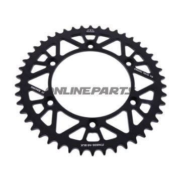 Rear Sprocket Aluminium 46 Tooth Pitch 520 Blackjt Inner Diameter 126 Bolt Spacing 146