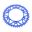 Rear Sprocket Aluminium 48 Tooth Pitch 520 Bluejt Inner Diameter 136 Bolt Spacing 156