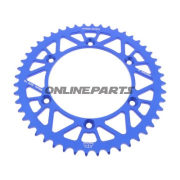 Rear Sprocket Aluminium 48 Tooth Pitch 520 Bluejt Inner Diameter 136 Bolt Spacing 156