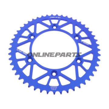 Rear Sprocket Aluminium 49 Tooth Pitch 520 Bluejt Inner Diameter 125 Bolt Spacing 150