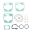 Topend Gasket Kit Athenafor Standard Cylinder Kit