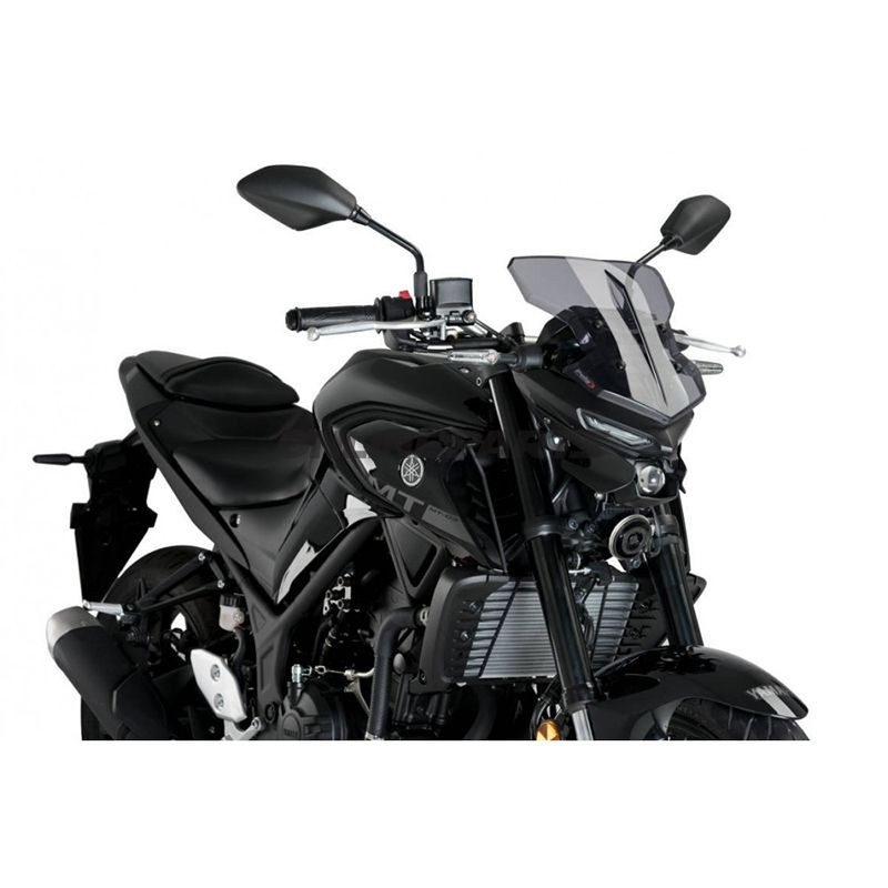 Sports Screen New Gen Puigfor Naked Bike Smoke Grey