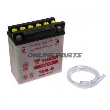 Yuasa Batteri Yb5l-Bexcluding Acid