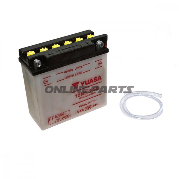 Battery Motorcycle 12N5.5-3B Yuasa7073042