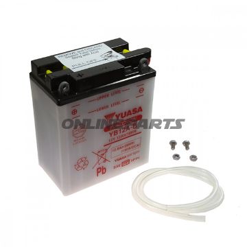 Yuasa Batteri Yb12a-Bexcluding Acid