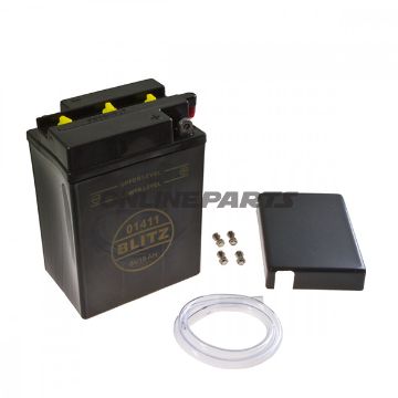 Batteri 6V16ah, Sort Med Dækselclassic Battery